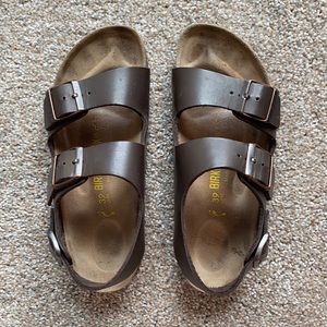 BIRKENSTOCK Milano Two Strap Sandals